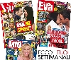 I settimanali 'Mio', 'Eva Tremila' e 'Vip'  sbarcano a Sanremo per un'intensa attività promo al Festival
