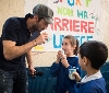Sant'Anna e Buffon incontrano gli alunni della scuola Cesare Battisti