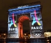 NEWS DALL'ESTERO (Francia) - Paris 2024 logo lights up Arc de Triomphe with Double 2