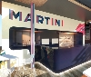 Aperitivo con vista alla 'Terrazza Martini by Pininfarina'. Il Padiglione Italian si anima delle eccellenze italiane