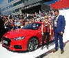 Presentata la nuova Audi TT a Casa Milan