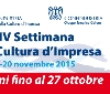 Dal 10 al 20 novembre, la XIV Settimana della Cultura d'Impresa