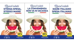 Al via la campagna pubblicitaria estiva di IN'S Mercato: affissioni balneari, summer tour e un nuovo catalogo