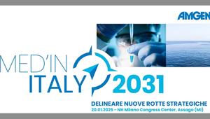 Amgen Italia sceglie Industree Hub (dopo gara) per “Med’In Italy 2031”: la prima plenaria del 2025 della Direzione Medica