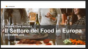 Comscore. Il 57% della Total Digital Population (130 milioni) in Italia in Francia, Germania, Spagna e Regno Unito ha visitato un Sito sul Food a  Settembre 2018