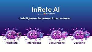 Italiaonline lancia InRete AI, un reparto marketing guidato dalla AI per ogni PMI Italiana