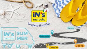 IN’s Mercato si rilancia a bordo di un'apecar brandizzata per un summer tour a prova di divertimento
