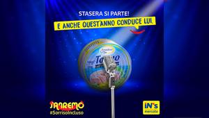 IN’s Mercato va a Sanremo assieme a PicNic per un SorrisoIncluso in real time marketing
