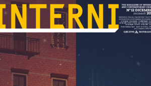 Interni a Homi con uno spazio speciale ideato da Lorenzo Marini per la conversazione e l'incontro