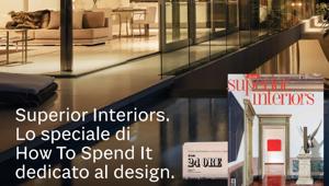superior.interiors in edicola venerdì 8 novembre con Il Sole 24 Ore. A supporto campagna stampa firmata Havas Milano