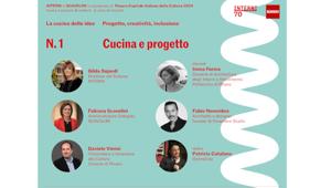 In occasione di Pesaro Capitale Italiana della Cultura 2024 Interni e Scavolini presentano il ciclo di incontri 'La cucina delle idee - progetto, creatività, inclusione"