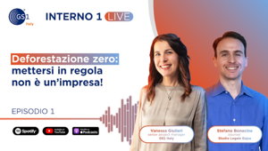 GS1: al via la nuova serie di video-podcast “Interno 1 Live”