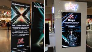 I concorrenti di X Factor incontrano i fan nei centri commerciali di Torino, Roma e Milano. Firma Integer