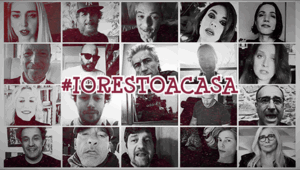 Coronavirus, la campagna #iorestoacasa parte dai social e approda in tv