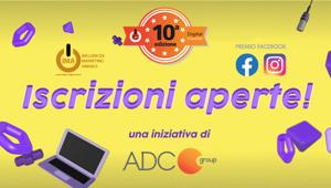 Gli NC Digital Awards compiono 10 anni, diventano un Festival e crescono con la tipologia Podcast. Aperte le iscrizioni anche al Premio Facebook e Instagram