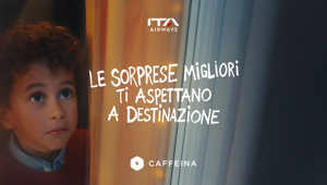 ITA Airways celebra il Natale con il nuovo spot affidato dopo gara a Caffeina