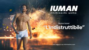 Iuman Intimissimi Uomo dopo il rebranding lancia il nuovo boxer 'L’Indistruttubile' con la campagna firmata AKQA