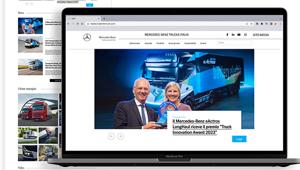 H2H Realizza il “sito media” di Mercedes-Benz Trucks Italia