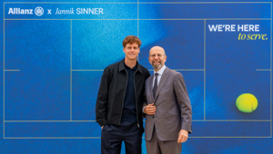 Jannik Sinner Global Ambassador di Allianz: il campione di tennis ospite dell'evento esclusivo a Palazzo Marignoli