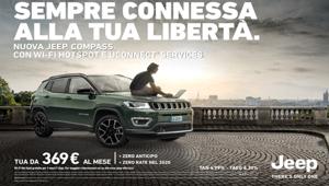 Jeep sempre più connessa con la nuova Compass. On air la campagna firmata Leo Burnett