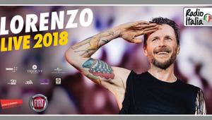 Al via il ‘Lorenzo live 2018’. Radio Italia partner del nuovo tour di Jovanotti