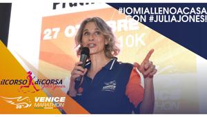 #Iomiallenoacasa con Julia Jones: al via “Movimento in Circuito” il programma di allenamenti da fare a casa promosso da Venicemarathon