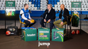Jump firma il branded content "Amadori Protein Talk" in partnership con InFront per la Lega Basket Serie A
