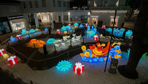 Il Comune di Riccione sceglie Jungle per la realizzazione di un sistema di installazioni e addobbi per le celebrazioni natalizie
