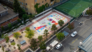 L'urbanismo tattico di Jungle arriva a Roma con 15 opere di street art parte del progetto "Blu Art – i colori dell’aria”