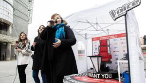 Il roadshow curato da Jungle per promuovere la nuova edizione di 'The Voice of Italy' arriva a Milano, in piazzale Giulio Cesare, per l’ultima tappa