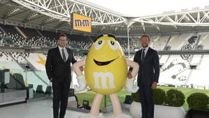 M&M’s sponsor ufficiale della Juventus a partire dalla stagione 2017-2018