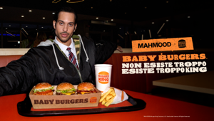Mahmood nuovo volto di Burger King Italia per il debutto dei nuovi Baby Burger