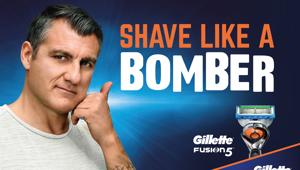 Wunderman Thompson e Gillette presentano Shave Like a Bomber, la nuova campagna con Christian Vieri