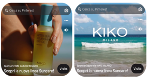 Pinterest e KIKO MILANO insieme per una campagna di sponsorizzazione editoriale firmata da Wavemaker nel settore beauty