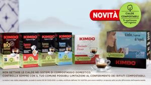 Le nuove cialde compostabili Kimbo vanno on air in tv e sul web con Serena Autieri. Firma Serviceplan Italia