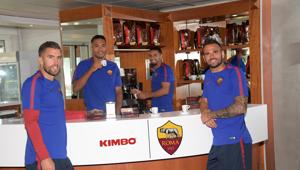Kimbo official coffee partner della AS Roma fino al 2020