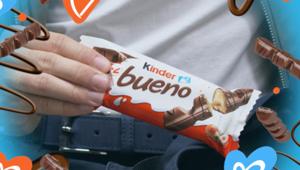 HUB09 firma gli spot digital di Kinder Bueno con il concept  'Piacere sì, pensieri anche no'