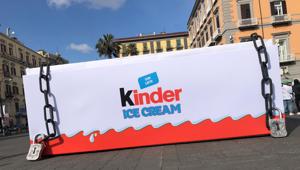Kinder Ice Cream in Italia: a Milano la seconda tappa del tour di 'Salti di Gioia'