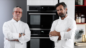 Ernst Knam e Carlo Cracco protagonisti della nuova campagna di Electrolux e Scavolini firmata Tend Milano