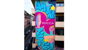 Il brand di abbigliamento femminile Kocca lancia una nuova campagna di street art per le donne: un maxi murales firmato dall'artista Trota