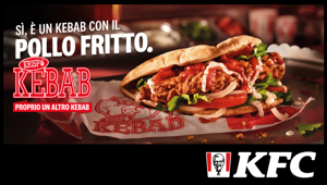 DUDE firma il lancio di Krispy Kebab: la sfida di KFC allo street food più iconico mangiato dal 71% degli italiani