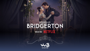 WINDTRE celebra il ritorno di Bridgerton: al via il concorso “Premi a Corte” con WINDAY
