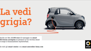 smart EQ fortwo racingrey torna in comunicazione con Team X