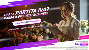 Arriva Sky Wifi Business: al via una campagna di comunicazione firmata  Sky Creative Agency con protagonista Alessandro Del Piero