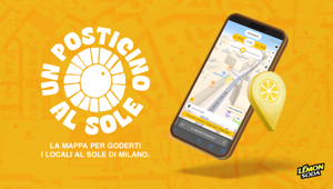 We Are Social firma “Un Posticino al Sole”, la mappa digitale di Lemonsoda che aiuta le persone a trovare i bar con tavoli all’aperto esposti al sole
