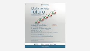 Il 23 maggio l'evento del  Corriere della Sera “L’Italia genera futuro” dedicato alle eccellenze delle PMI italiane. Al via la campagna adv