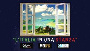 Al via l'iniziativa "L'Italia in una stanza": musica, sport, cultura, arte e spettacolo insieme per sostenere la battaglia contro il Coronavirus