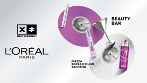 L’Oréal Paris inaugura nel cuore di Sanremo il Beauty Bar e il Glass Cube, gli spazi esperienziali firmati Next Different