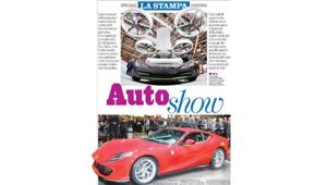 La Stampa:  in edicola lunedì 20 marzo 'Auto Show',  lo Speciale di 40 pagine dedicato al Salone dell’Auto di Ginevra