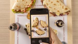 H48 al fianco de La Piadineria per una Tiktok serie basata sull'improvviso, con grandi risultati